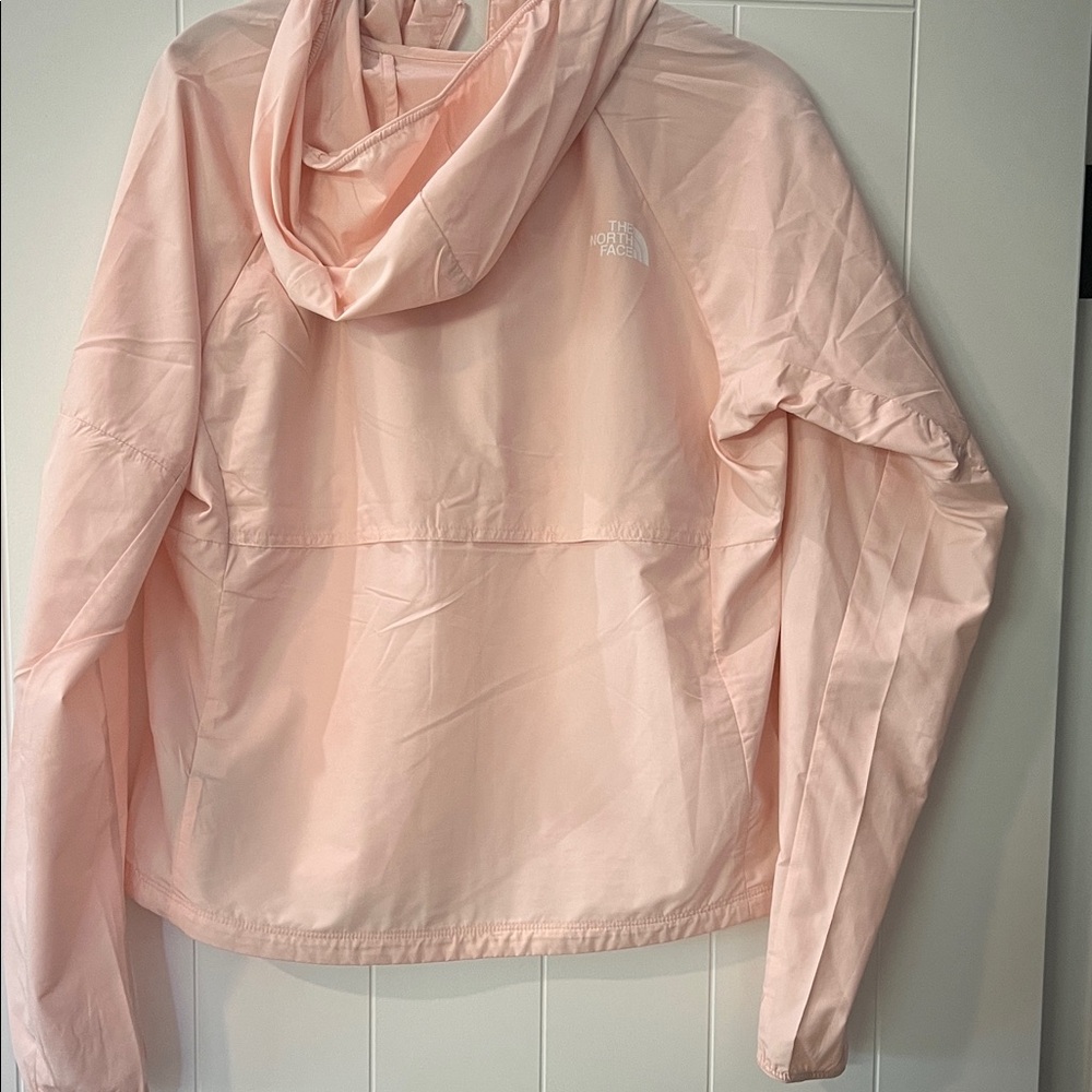 The North Face Women's Light Pink Ski Jacket Windbreaker - Picture 3 of 3